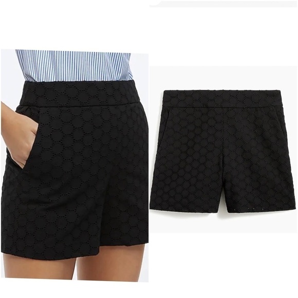 J.Crew • eyelet short with side zip